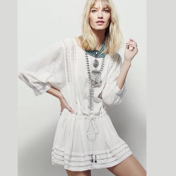 Free People Tops - NEW FREE PEOPLE JANINE TUNIC TOP MINI DRESS